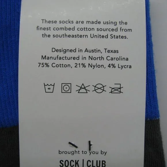 Google Cloud Healthcare & Life Sciences Swag Socks - Sock Club Cotton Crew NEW - Picture 4 of 8